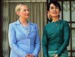 Myanmarlı muhalif lider Suu Çii ABD'de